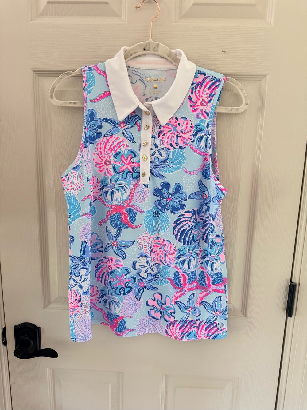 Lilly Pulitzer UPF 50+ Luxletic Imara Sleeveless Polo